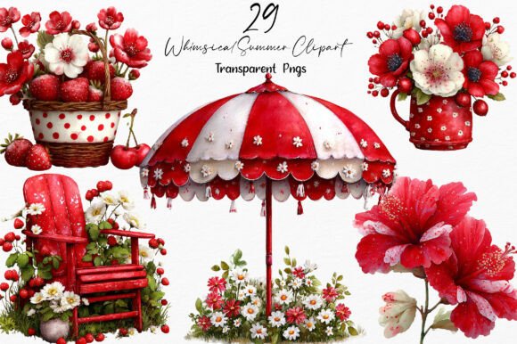 Download Whimsical Summer Clipart - Summer clipart Collection