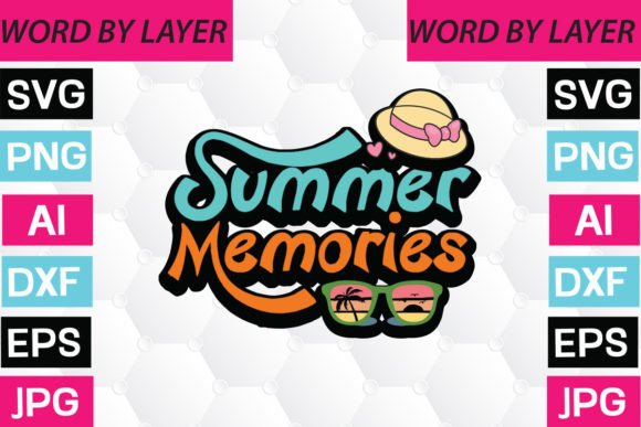 Download Summer Memories Sticker Design - Summer memories Collection